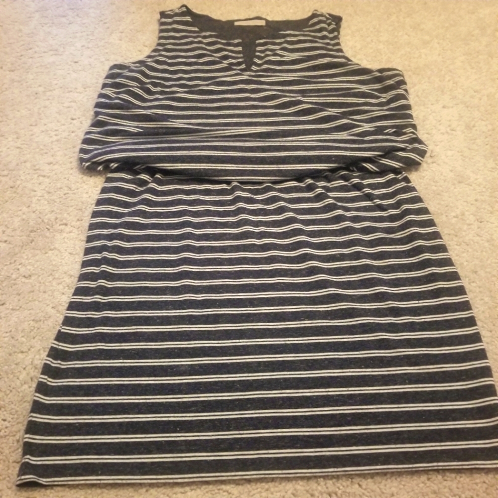 Athleta elastic waist sleeveless dress